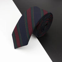 High Quality Classical Color Black Grey Skinny 100% Wool Tie Men Necktie For Business Meeting Fashion Shirt Dress Accessories