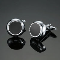 Classic French shirt Cufflinks High quality hand painted red blue black enamel button metal men's clothing accessories jewelry