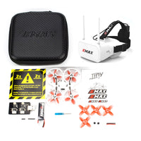 Emax Tinyhawk S II Indoor FPV Racing Drone with F4 16000KV Nano2 camera and LED Support 1/2S Battery 5.8G FPV Glasses RC Plane