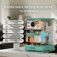 For Empstorm Professional 120v Home Espresso Capsule Coffee Maker Manual Cappuccino Electric Semi-Auto for Hotels
