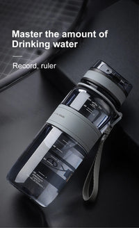 500/1000ml Sports Water Bottles BPA Free Portable Leakproof Shaker Outdoor Tour Gym Drink Bottle Eco-friendly Plastic Coffee Cup