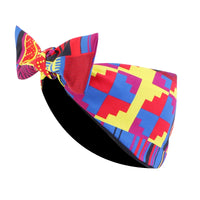 New Hair bands African Pattern Print Knotted Style Headband For Women Sport Yoga Salon Make Up Hair Wrap Fashion Accessories