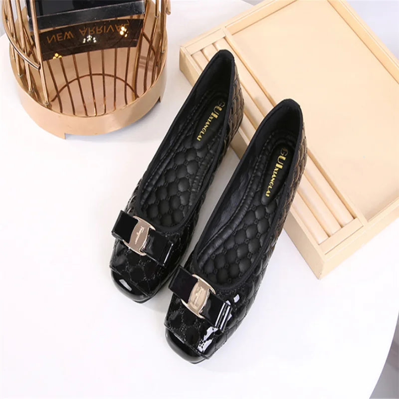 New 2022 Women's Flat Shoes Designer Shoes Woman Luxury Moccasins Fashion Women Flats Office Ladies Shoes Zapatillas Mujer