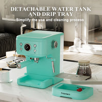 For Empstorm Professional 120v Home Espresso Capsule Coffee Maker Manual Cappuccino Electric Semi-Auto for Hotels