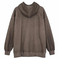 Hip Hop Streetwear kadınlar Hoodies Hoodies melek koyu baskı fermuarlı ceket ceket Harajuku Y2K kapşonlu üst giysi erkekler kadınlar Punk dış giyim