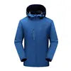 Unisex Thick Warm Fleece Winter Jacket for Men Stand Collar Coated for Winter