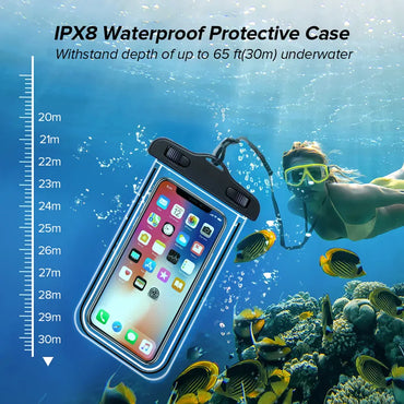 INIU IP68 Universal Waterproof Phone Case Water Proof Bag Mobile Cover For iPhone 13 12 11 Pro Max X Xs 8 Xiaomi Huawei Samsung