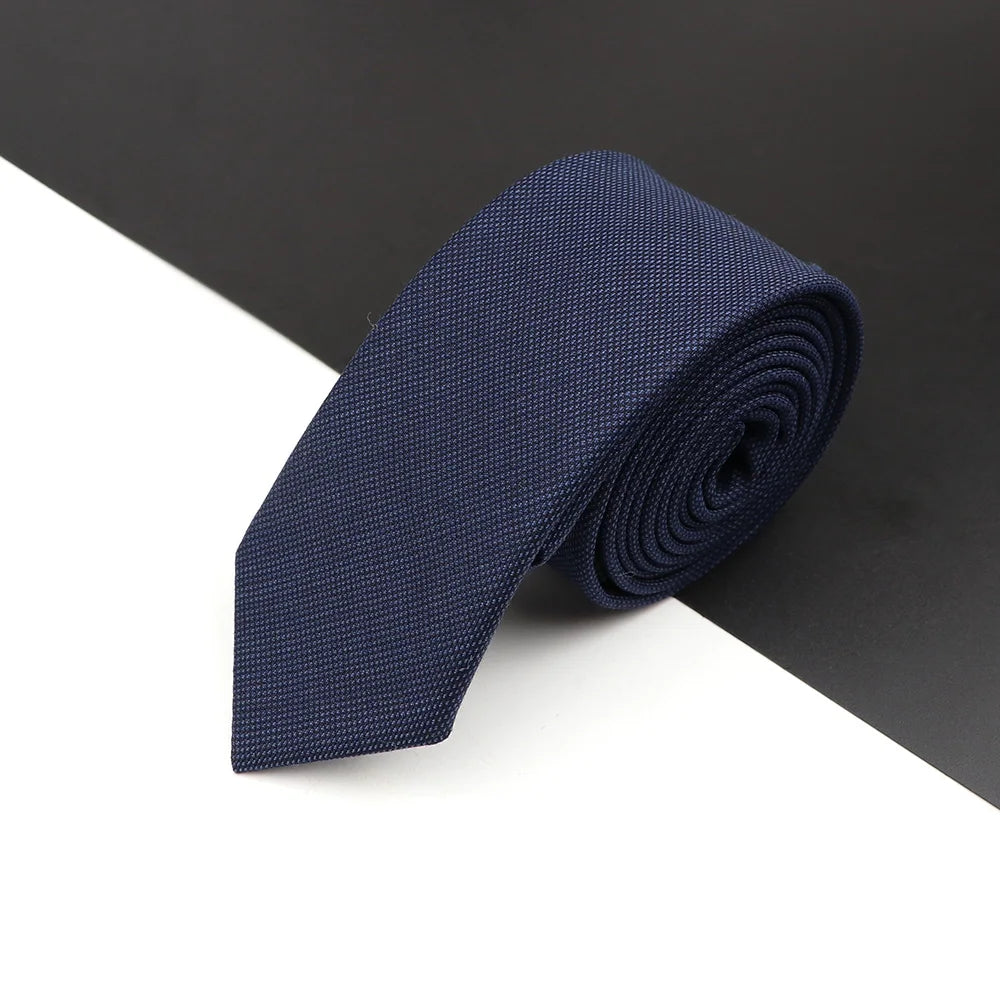 High Quality Classical Color Black Grey Skinny 100% Wool Tie Men Necktie For Business Meeting Fashion Shirt Dress Accessories
