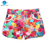 Summer Women Quick Dry Breathable Sexy Beach Board Shorts Fashion Lady Bathing Swimsuits Sport Running Surfing Swimming Trunks