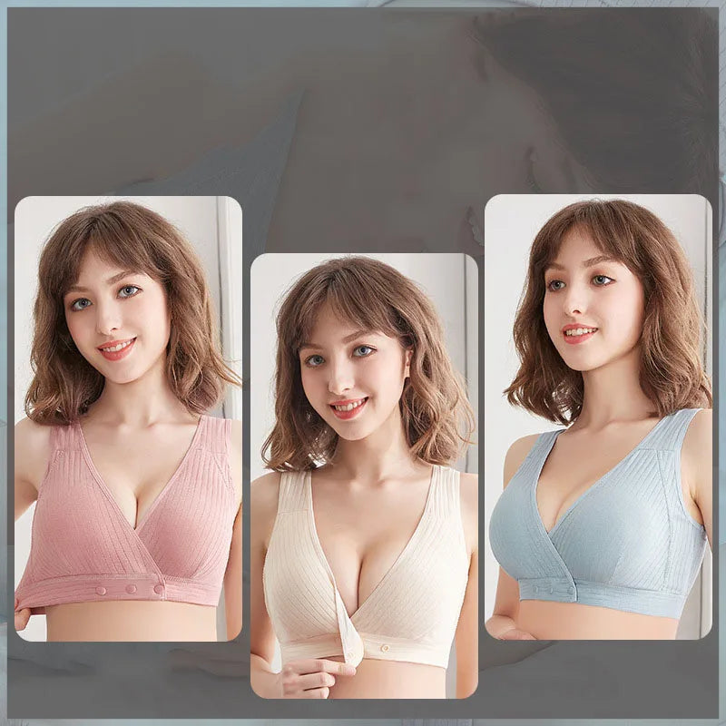 New Pregnant Women Vest Maternity Nursing Bra Breastfeeding Bras Underwear Intimate Clothes Brasier Lactancia Lingerie