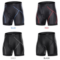 Men Bike Padded Shorts with Anti-Slip Leg Grips Cycling 3D Padded Underwear Bicycle Padding Riding Shorts Biking Shorts