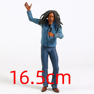 Bob Marley Music Legends Jamaica Singer &amp; Microphone PVC Action Figure Collectible