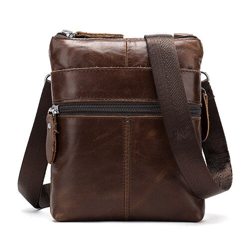 WESTAL Men&#39;s Shoulder Bag Small Crossbody Bags for Men Mini Bag for Phone Men&#39;s Bag Genuine Leather Men Messenger Bags 2222