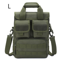 Men Tactical Handbag Laptop Military Bag Shoulder Crossbody Bags Camouflage Molle Hunting Camping Hiking Sports Outdoor XA318D