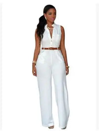 Women v-neck wide leg pants rompers women jumpsuit sexy jumpsuits for women  women's jumpsuits female clothes