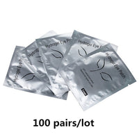 50/100 Pairs Eyepatch for Eyelash Extension Individual Pads Silk Eye Patches Under Eye Pads Lash Eyelash Extension Patches