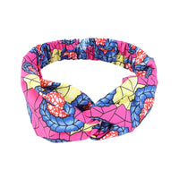 New Hair bands African Pattern Print Knotted Style Headband For Women Sport Yoga Salon Make Up Hair Wrap Fashion Accessories