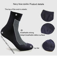 10 Pairs/Lot Men's Bamboo Fiber Socks 2023 New Compression Autumn Long Black Business Casual Man Dress Sock Gift Plus Size 42-45