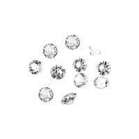 12pcs/Lot Fashion 3mm 4mm 5mm Round Glass Charms Birthstone January To December  Charms Locket