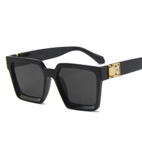 OVOYAN Square Vintage Sunglasses Men Luxury Brand Designer Men Eyeglasses Luxury Retro High Quality Female Oculos Women UV400