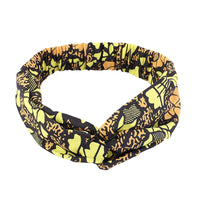 New Hair bands African Pattern Print Knotted Style Headband For Women Sport Yoga Salon Make Up Hair Wrap Fashion Accessories