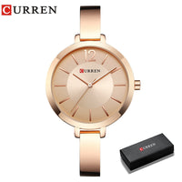 CURREN Fashion Dress Ladies Bracelet Watches Womens Quartz Stainless Steel Band Wristwatch Hot Gift Women&#39;s Watch Reloj Mujer