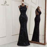 New evening dresses long formal dress women elegant mermaid vestidos de fiesta  elegant backless evening gowns