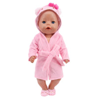 Doll Baby Clothes Kittys Kitten Cat Cartoon Dress Shoes Fit 18 Inch American&43cm Reborn New Born Baby Doll OG Girl`s Toy Doll