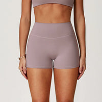 Tight Yoga Shorts For Women, High Waisted And Waist Cinching Fitness Pants, Hip Lifting And Running Sports Shorts