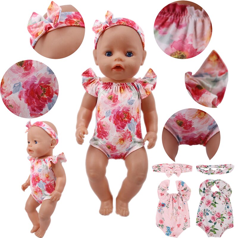 Doll Clothes Unicorn Suits Fit 18 Inch American Of Girl`s &Baby Born Doll 43cm Born Babies Doll Clothes，Toys For Girls