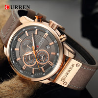 2020 CURREN Quartz Men Watches Luxury Fashion Date Male Clock Chronograph Sport Mens Wrist Watch Hodinky Relogio Masculino 8291