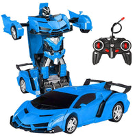 26 Styles RC Car Transformation Robots Sports Vehicle Model Robots Toys Remote Cool RC Deformation Cars Kids Toys Gifts For Boys