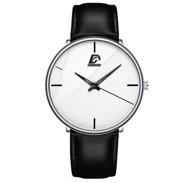 reloj hombre Watches Mens 2023 Minimalist Men&#39;s Fashion Ultra-thin Watch Simple Men Business Quartz Wristwatch relogio masculino