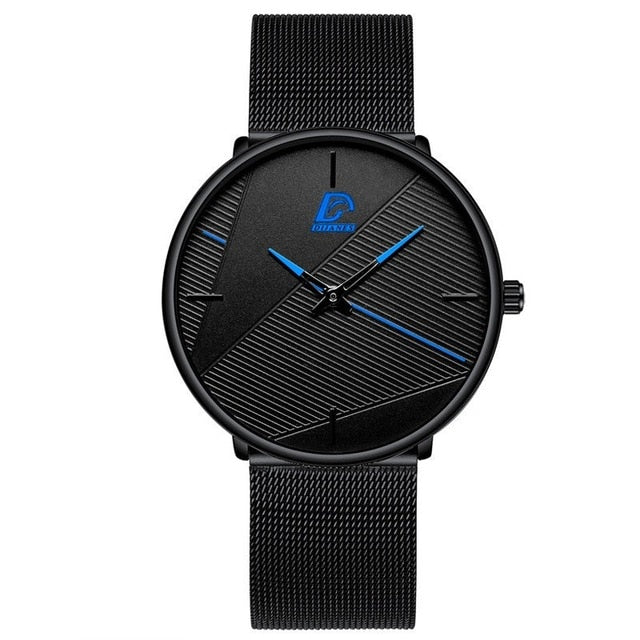 reloj hombre Watches Mens 2023 Minimalist Men&#39;s Fashion Ultra-thin Watch Simple Men Business Quartz Wristwatch relogio masculino