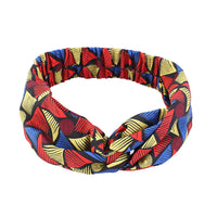 New Hair bands African Pattern Print Knotted Style Headband For Women Sport Yoga Salon Make Up Hair Wrap Fashion Accessories