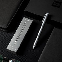 Xiaomi Deli Metal Sign Pen Ballpen Signing Pen 0.5MM Gel PREMEC Smooth Switzerland Refill Black Ink Office School Writing Pen