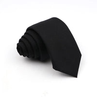 New Men's Solid Color Tie Skinny Casual Anti-wrinkle Necktie For Wedding Suit Neckties Pink Blue Grey Ties Cravat Gift Accessory