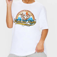 1pcs WHITE Tees Summer Casual Oversized Tee Best Surfing Santa Monica California