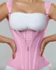 Compression Colombian Girdles Faha Post Surgical Garment Corset Breathable Waist Trainer Shaper Vest Breathable Crop Top Girdle