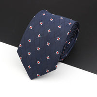 Fashion Polyester Necktie For Men Business Meeting Gravatas Homens Men&#39;s Formal 7cm Slim Striped Solid Tie Shirt Accessories Lot