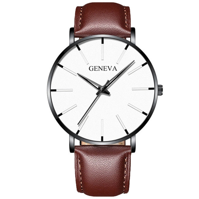 2023 Minimalist Men&#39;s Fashion Ultra Thin Watches Simple Men Business Stainless Steel Mesh Belt Quartz Watch relogio masculino