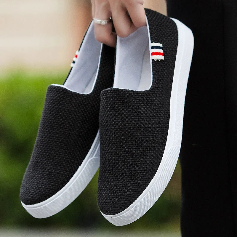 New Men Shoes Casual Deodorant Lightweight Canvas Shoes Men Sneakers  Zapatos De Hombre  Mens Shoes Casual Sneaker