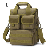 Men Tactical Handbag Laptop Military Bag Shoulder Crossbody Bags Camouflage Molle Hunting Camping Hiking Sports Outdoor XA318D