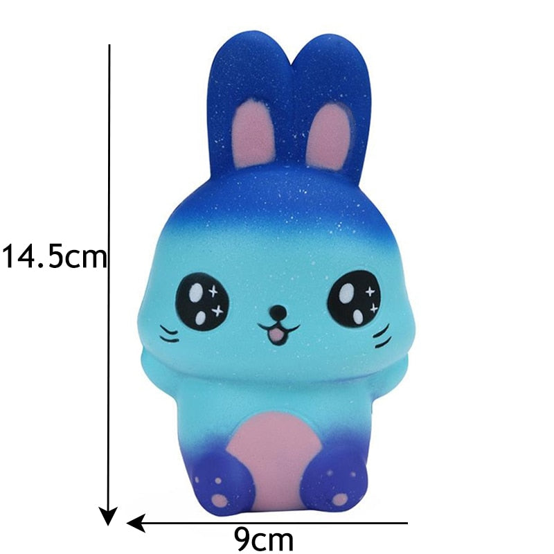 Kawaii Squishy Toys for Kids Starry Rabbit Scented Squeeze Toy Squishy Slow Rising Jumbo Anti-stress Kids Fidget Toys