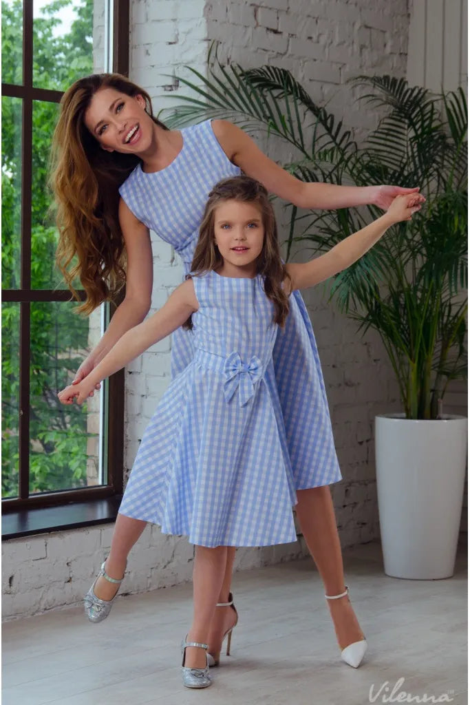 summer Mommy and me family matching mother daughter dresses clothes  mom dress kids child outfits mum sister