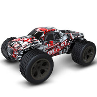 QJ New RC Car 2.4G 4CH Rock Car Driving Big Car Remote Control Car Model Off-road Vehicle Toy Wltoys RC Car Drift