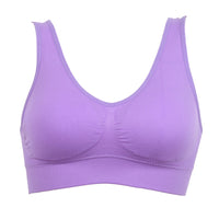 Plus Size Bras For Women Seamless Bra With Pads to 4XL 5XL Bralette Push Up Brassiere Vest Wireless Active fashion underwear