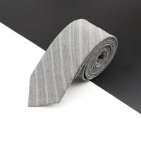 High Quality Classical Color Black Grey Skinny 100% Wool Tie Men Necktie For Business Meeting Fashion Shirt Dress Accessories