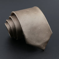 Novelty Men's Tie Floral Feather Elk Geometric Patten Red Blue Neckties Leisure Business Daily Wear Cravat Wedding Party Gift