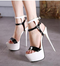 Sexy Ankle Strap Heels Platform Sandals Party Shoes For Women Wedding Pumps 16cm High Heels